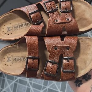 Mephisto leather sandals sz 39